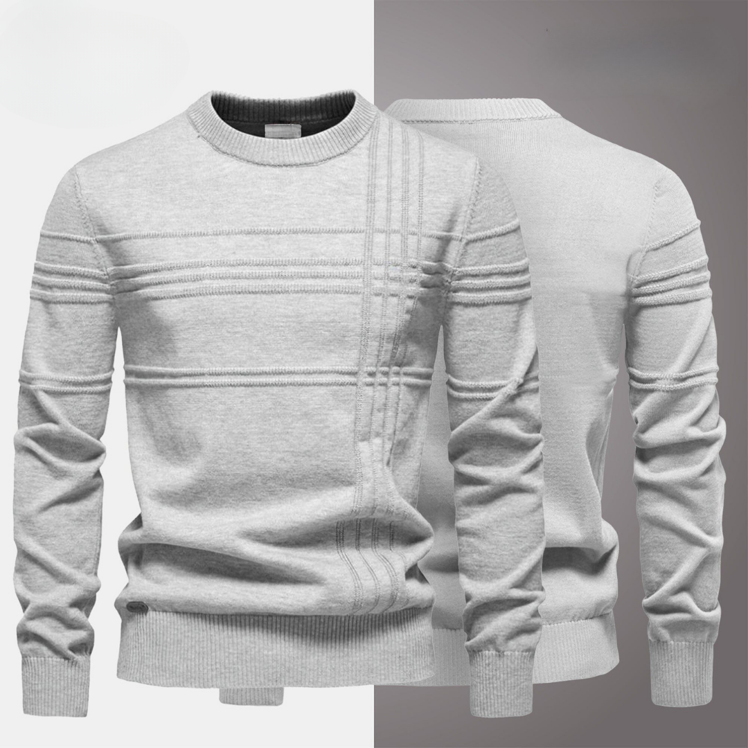 Herr LC™ texturerad tröja (utförsäljning)